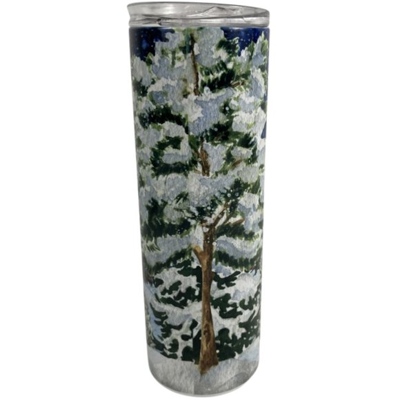 Skinny Tumbler 20oz It's The Most Wonderful Time of The Year Christmas Country - Picture 6 of 10